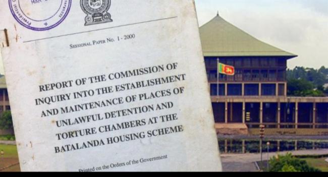 Batalanda Report Handed Over to Attorney General